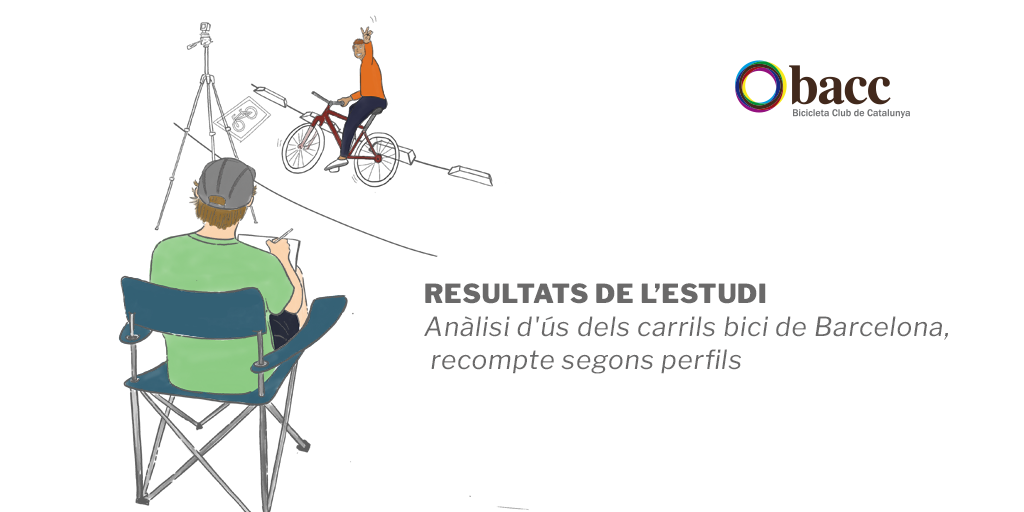 Resultats de l’Anàlisi d’ús dels carrils bici de Barcelona, recompte segons perfils