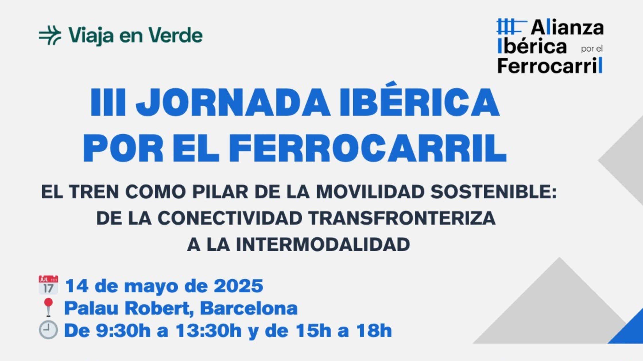 Jornada iberica por el ferrocaril y la bici